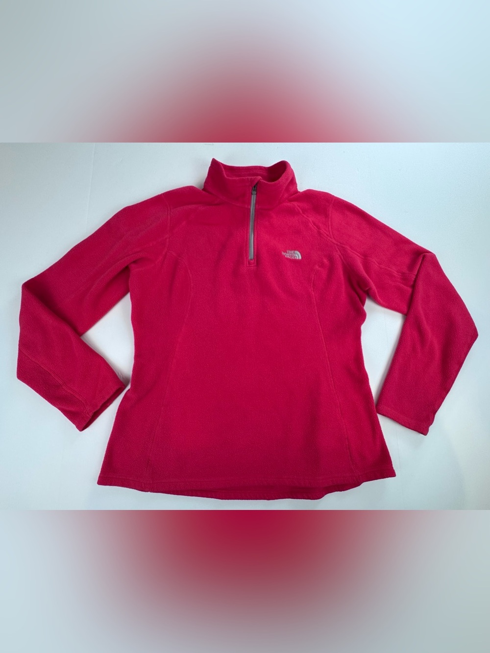 THE NORTH FACE Women's Polartec Classic Size Medium Pullover 1/4 Zip Fleece